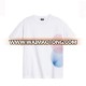 100% Cotton Print Logo Round Neck Tshirt Custom